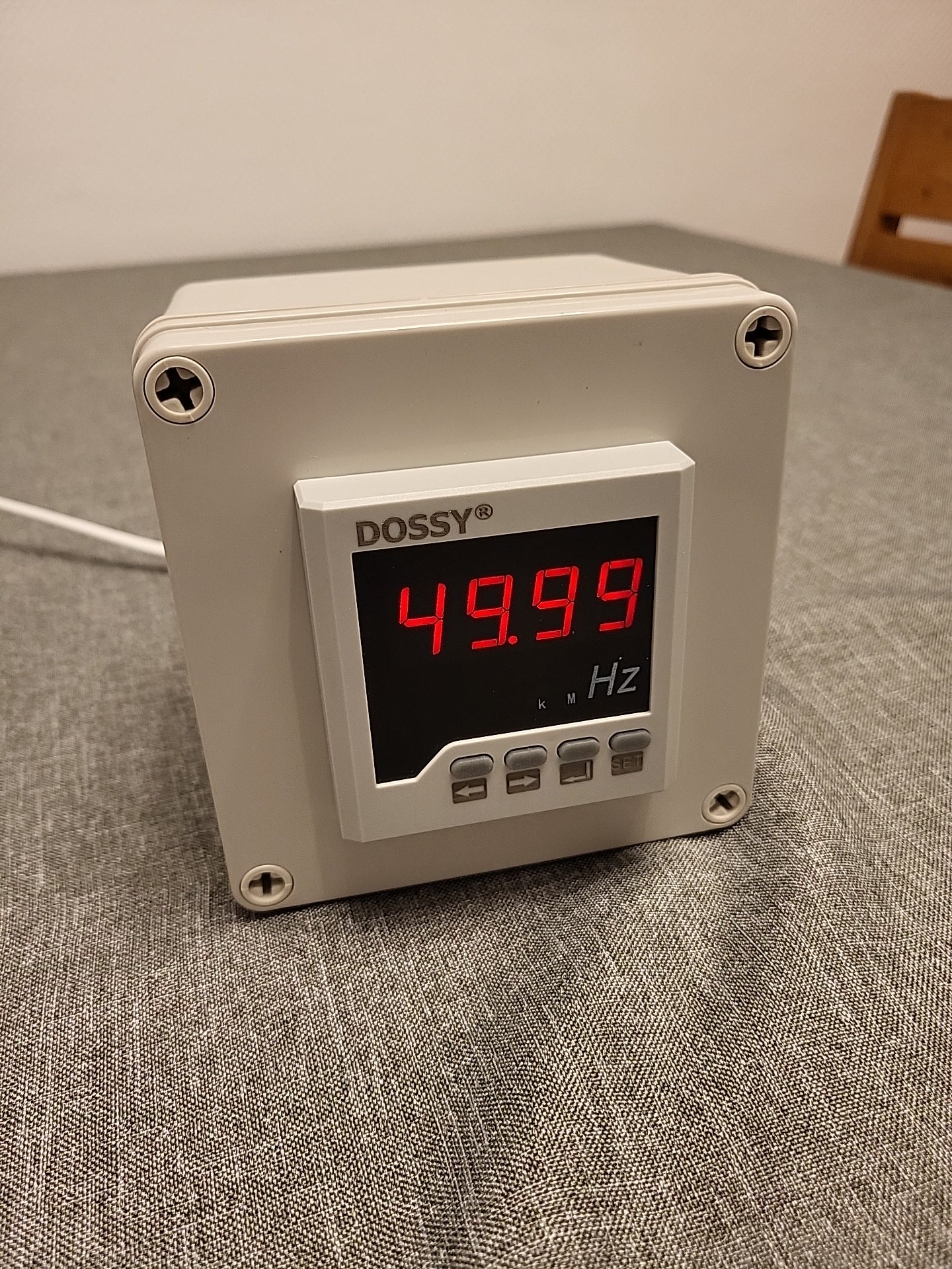 Netzfrequenzmessgerät 72 mm Bausatz